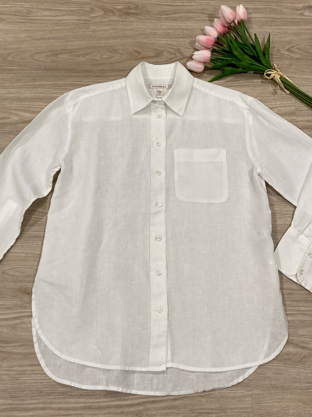 Banana Republic Oversized Linen Shirt